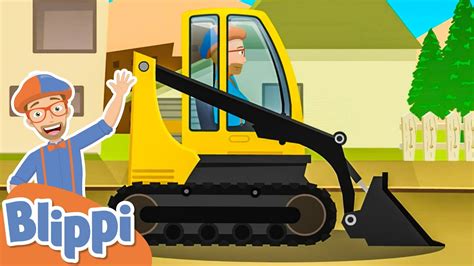 skid steer truck song|skid steer song blippi.